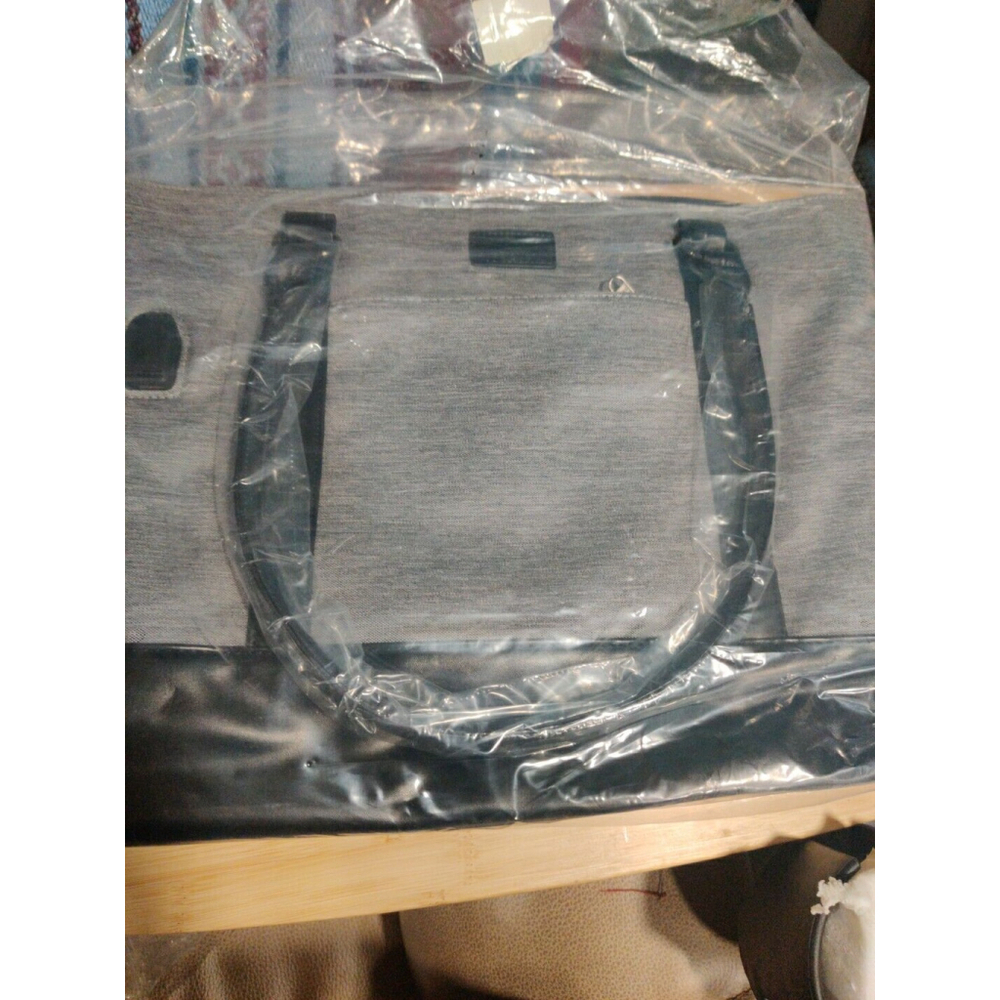 Laptop Tote Bag For Women Carry On Built In Charging Port Cord